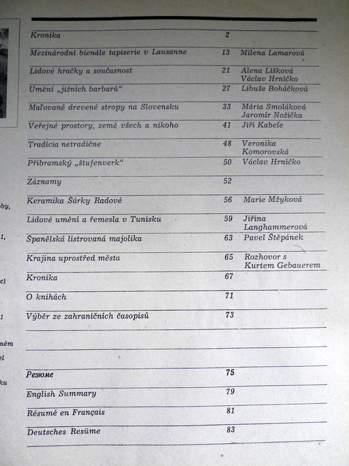Umění a řemesla 1/1982 — foto 2