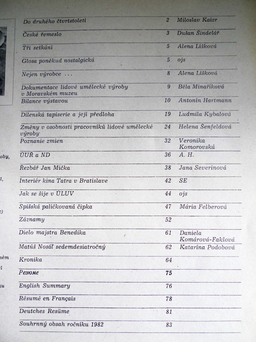 Umění a řemesla 4/1982 — foto 3