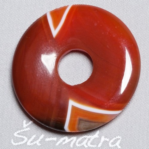 Karneol-donut, 30 mm — foto 3