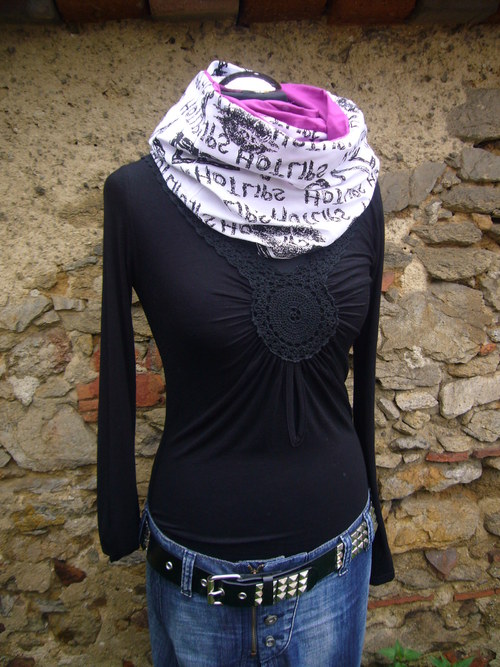 Nákrčník - Violet Love Love — foto 3