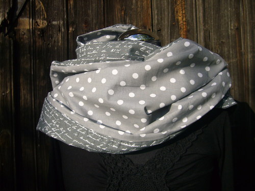 Nákrčník - Italic grey punťa — foto 2