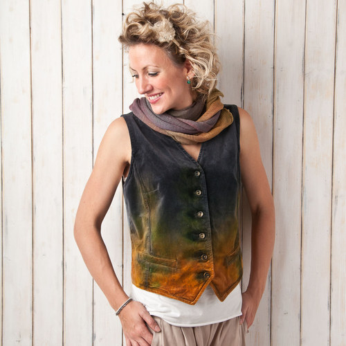 Sametová vestička "classic" - vel. L — foto 3
