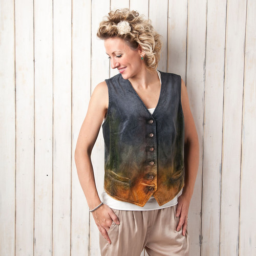 Sametová vestička "classic" - vel. XL — foto 2
