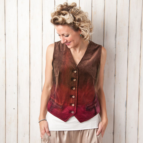Sametová vestička "classic" - vel. L — foto 3