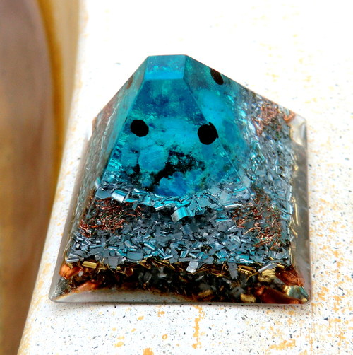 Pyramida 3 - Tyrkys / ochranné silové pole — foto 4