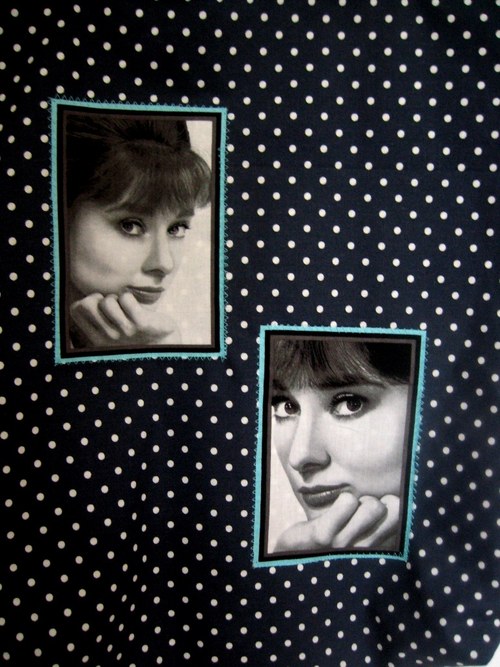 Plátěnka Audrey modrá — foto 2