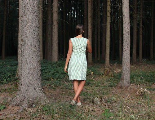 Biošaty Brown Chevron S/M...sleva — foto 5