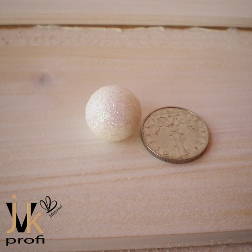 Pěnové kouličky - bílé 1,5 cm — foto 4