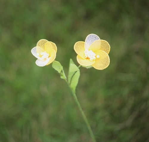 Nylon flowers "Pryskyřník" — foto 2