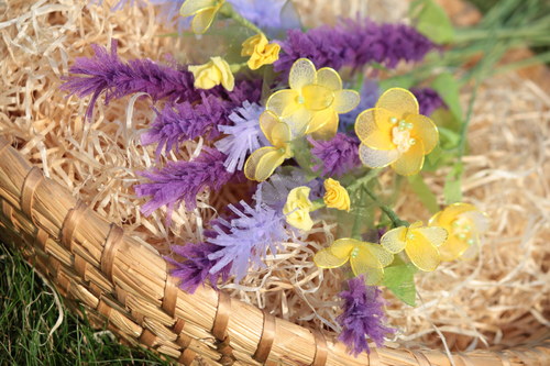 Nylon flowers "Levandule" — foto 5