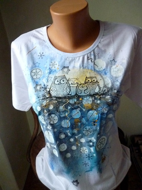 Triko "Sovičkové", L/XL — foto 2