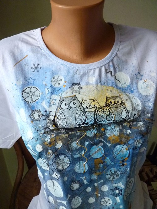 Triko "Sovičkové", L/XL — foto 3