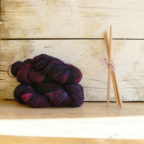 Violet wonder- ručně barvená — foto 2