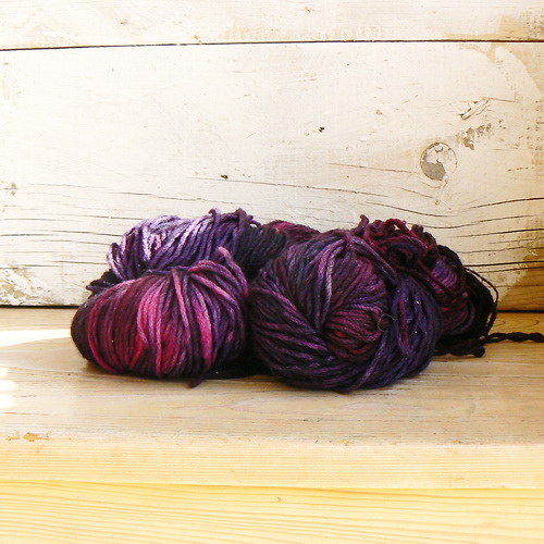 Violet wonder- ručně barvená — foto 3