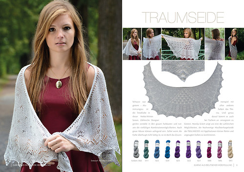 Hedvábná příze TRAUMSEIDE "Morganite" — foto 4