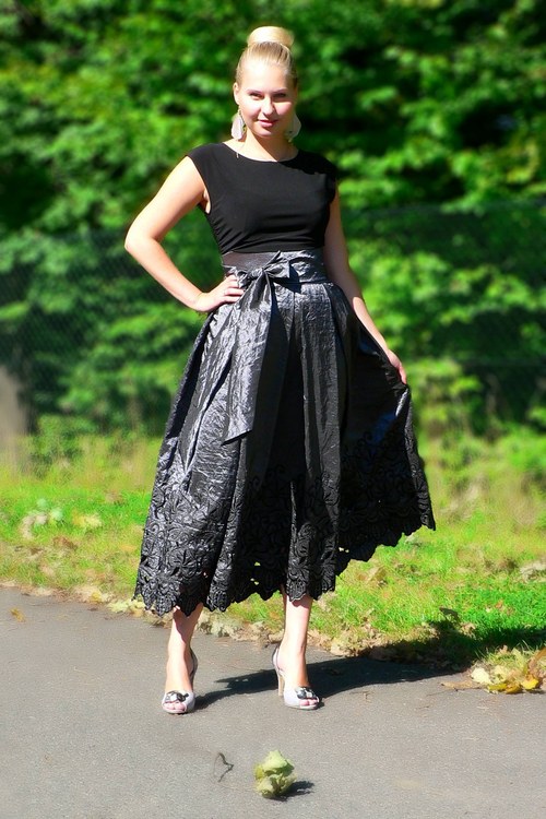 Taftová sukně — foto 2