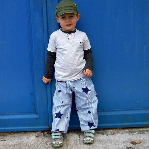 Dětské turecké kalhoty Hvězdy — foto 3