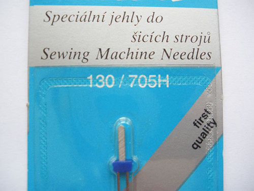 Dvojjehla - do šicích strojů č. 80/2,5 — foto 2