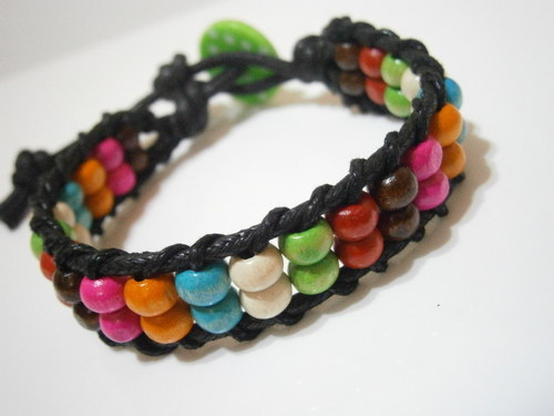 Pestrobarevný náramek (Wrap Bracelet) — foto 3