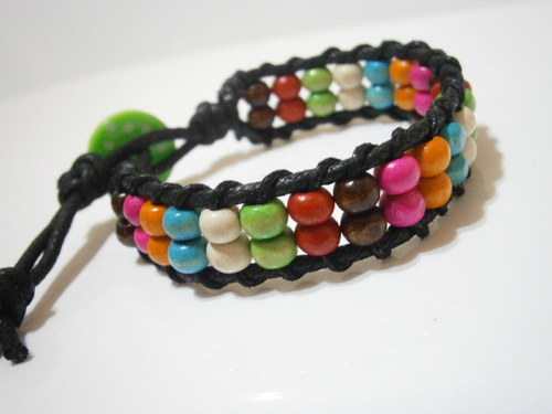 Pestrobarevný náramek (Wrap Bracelet) — foto 4