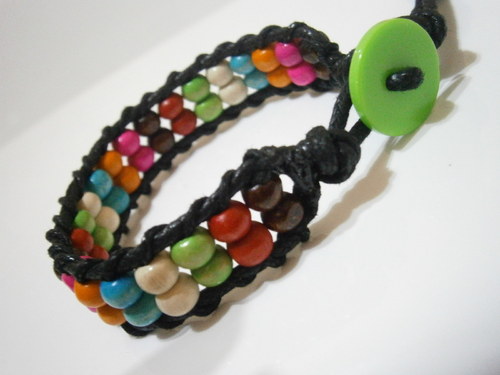 Pestrobarevný náramek (Wrap Bracelet) — foto 5