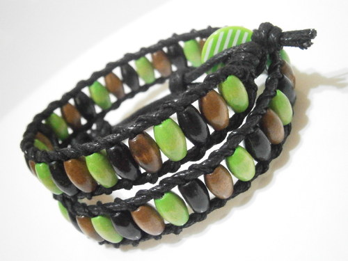 Přírodní náramek (Wrap Bracelet) — foto 2