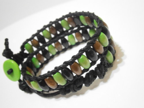Přírodní náramek (Wrap Bracelet) — foto 3