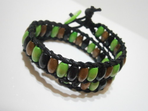 Přírodní náramek (Wrap Bracelet) — foto 4
