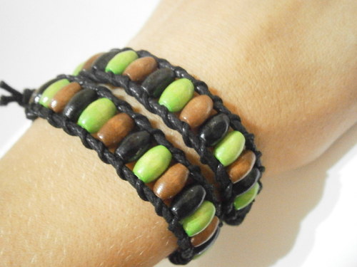 Přírodní náramek (Wrap Bracelet) — foto 5
