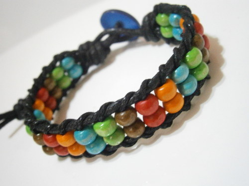 Pestrobarevný náramek (Wrap Bracelet) — foto 2