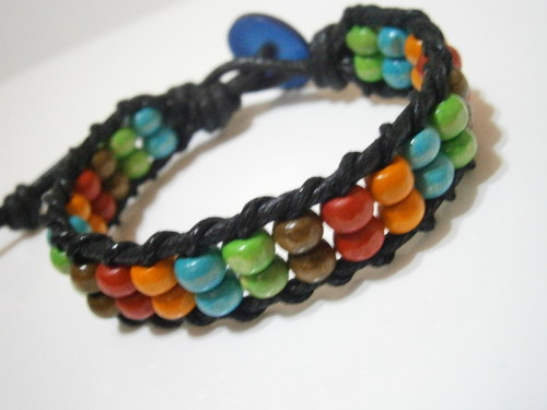 Pestrobarevný náramek (Wrap Bracelet) — foto 3