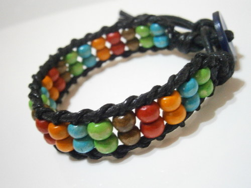 Pestrobarevný náramek (Wrap Bracelet) — foto 4