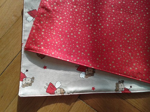Vánoční prostírání - andělíčci / hvězdy — foto 2