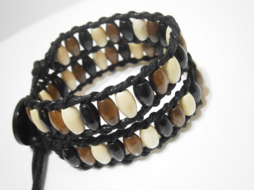 Přírodní náramek (Wrap Bracelet) — foto 2