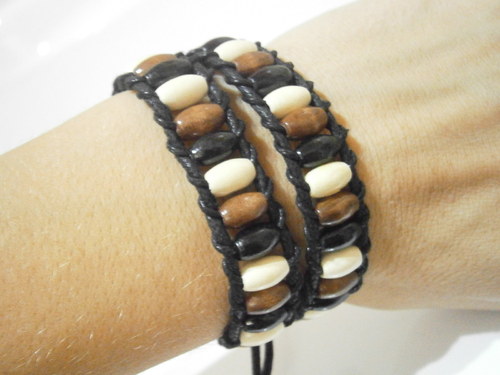 Přírodní náramek (Wrap Bracelet) — foto 5
