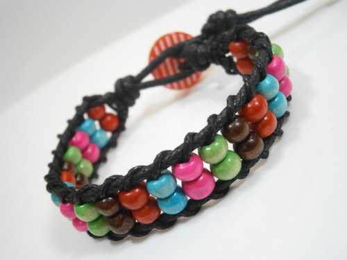 Pestrobarevný náramek (Wrap Bracelet) — foto 2