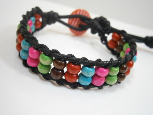 Pestrobarevný náramek (Wrap Bracelet) — foto 4