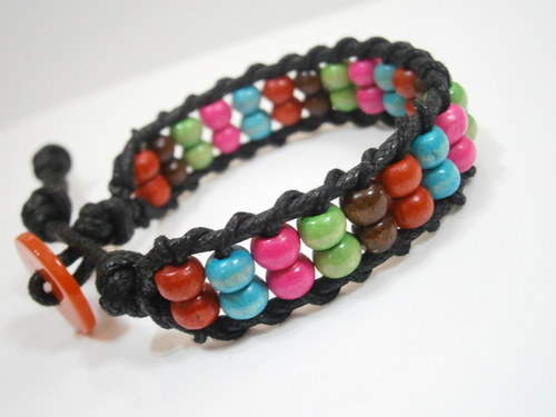 Pestrobarevný náramek (Wrap Bracelet) — foto 5
