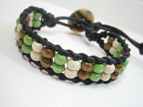 Přírodní náramek (Wrap Bracelet) — foto 2