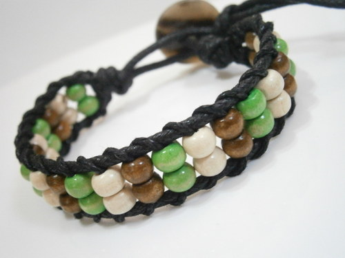 Přírodní náramek (Wrap Bracelet) — foto 3