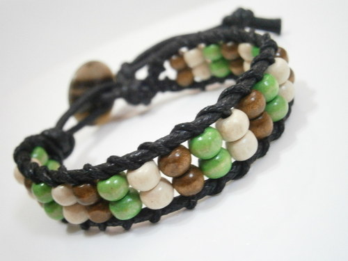 Přírodní náramek (Wrap Bracelet) — foto 4