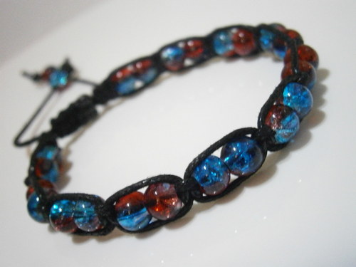 Náramek Shamballa (makramé) — foto 3