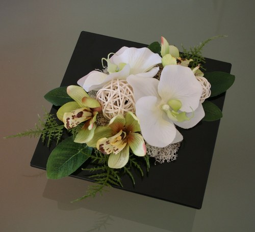 Ikebana s orchidejemi — foto 4