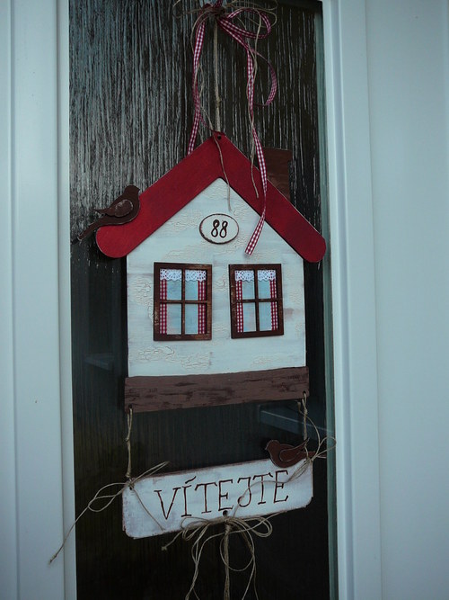 Vítací domeček 30x26 cm — foto 4