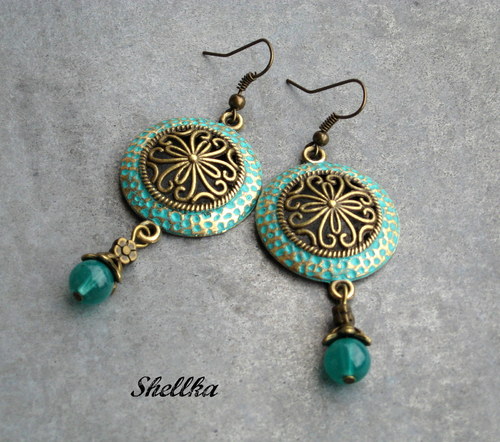 Náušnice ,,FILIGREE CAPS,, 3 — foto 2