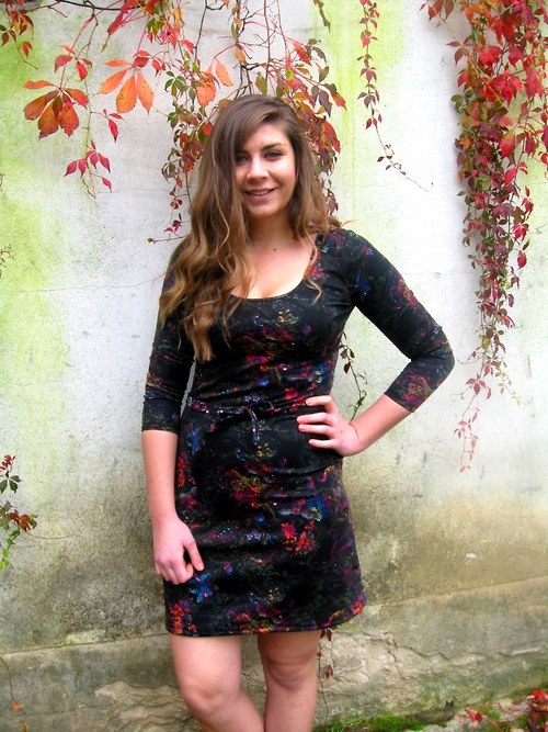 Černé s barevným vzorem (38) — foto 3