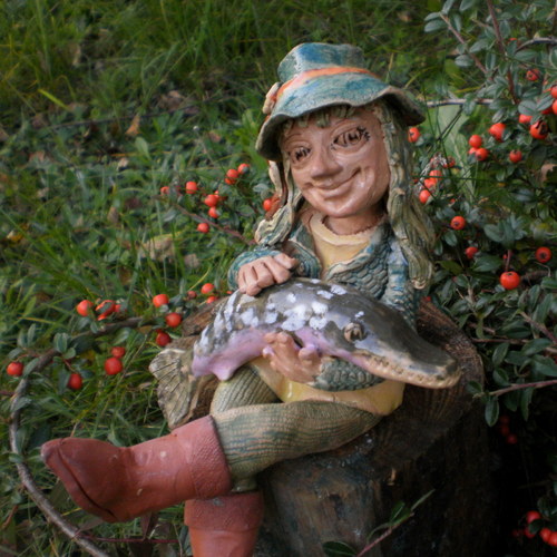 Vodník Véna se štikou -23cm — foto 2