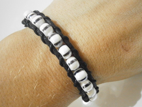 Black&White náramek (Wrap Bracelet) — foto 6