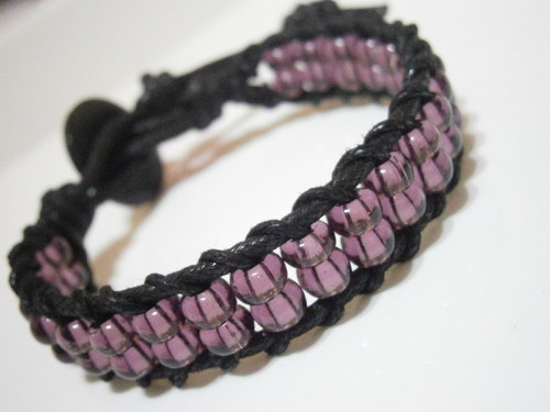 Violet náramek (Wrap Bracelet) — foto 4