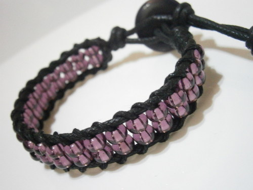 Violet náramek (Wrap Bracelet) — foto 5